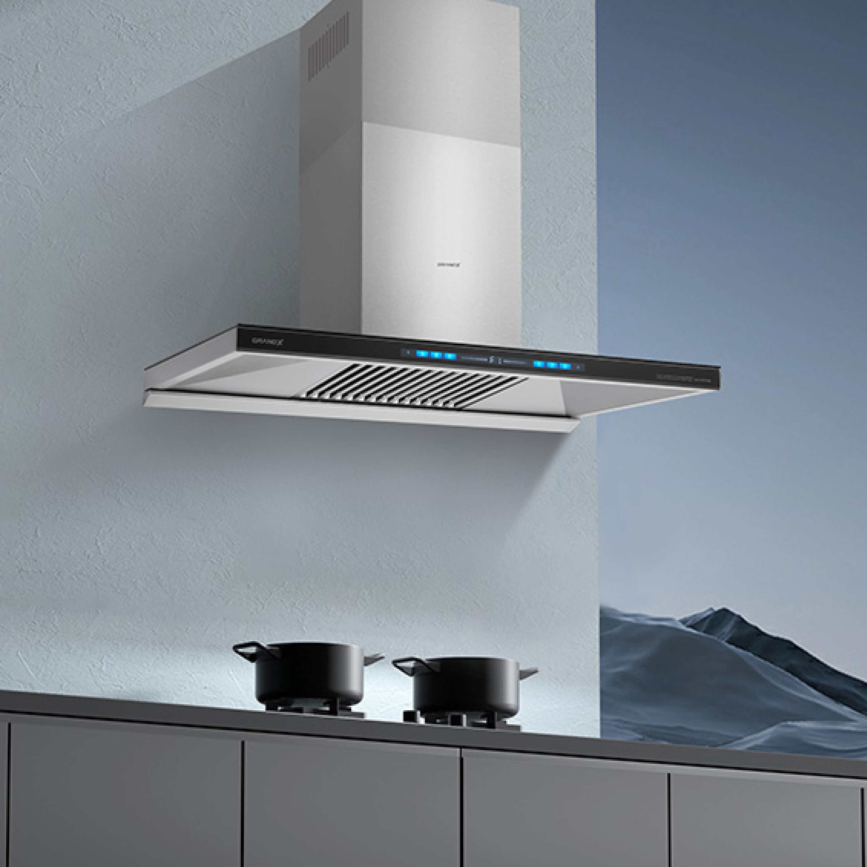 Hút mùi chữ T GRANDX GX H70T81SB, rộng 70cm giá tốt